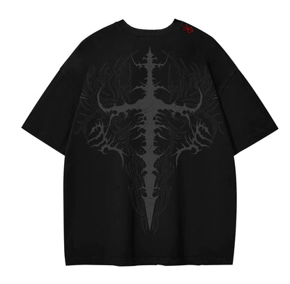 Obsidian fit oversized cotton