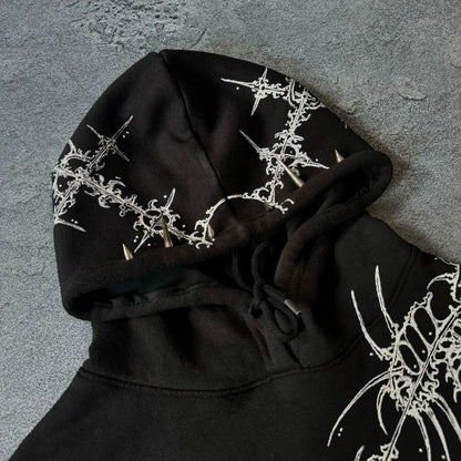 Harajuku Retro Versatile Oversized Hoodie