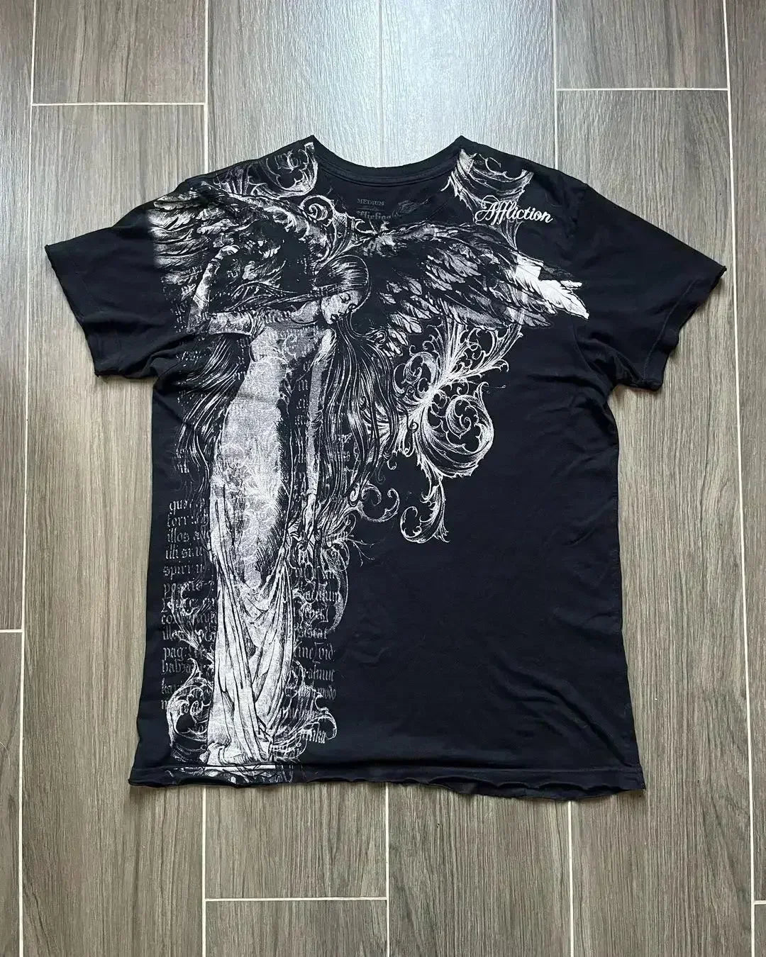 American retro cotton double-sided oversized