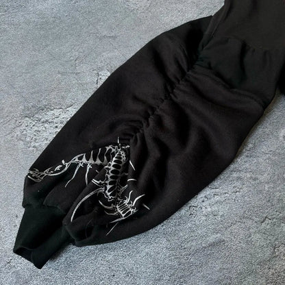 Harajuku Retro Versatile Oversized Hoodie
