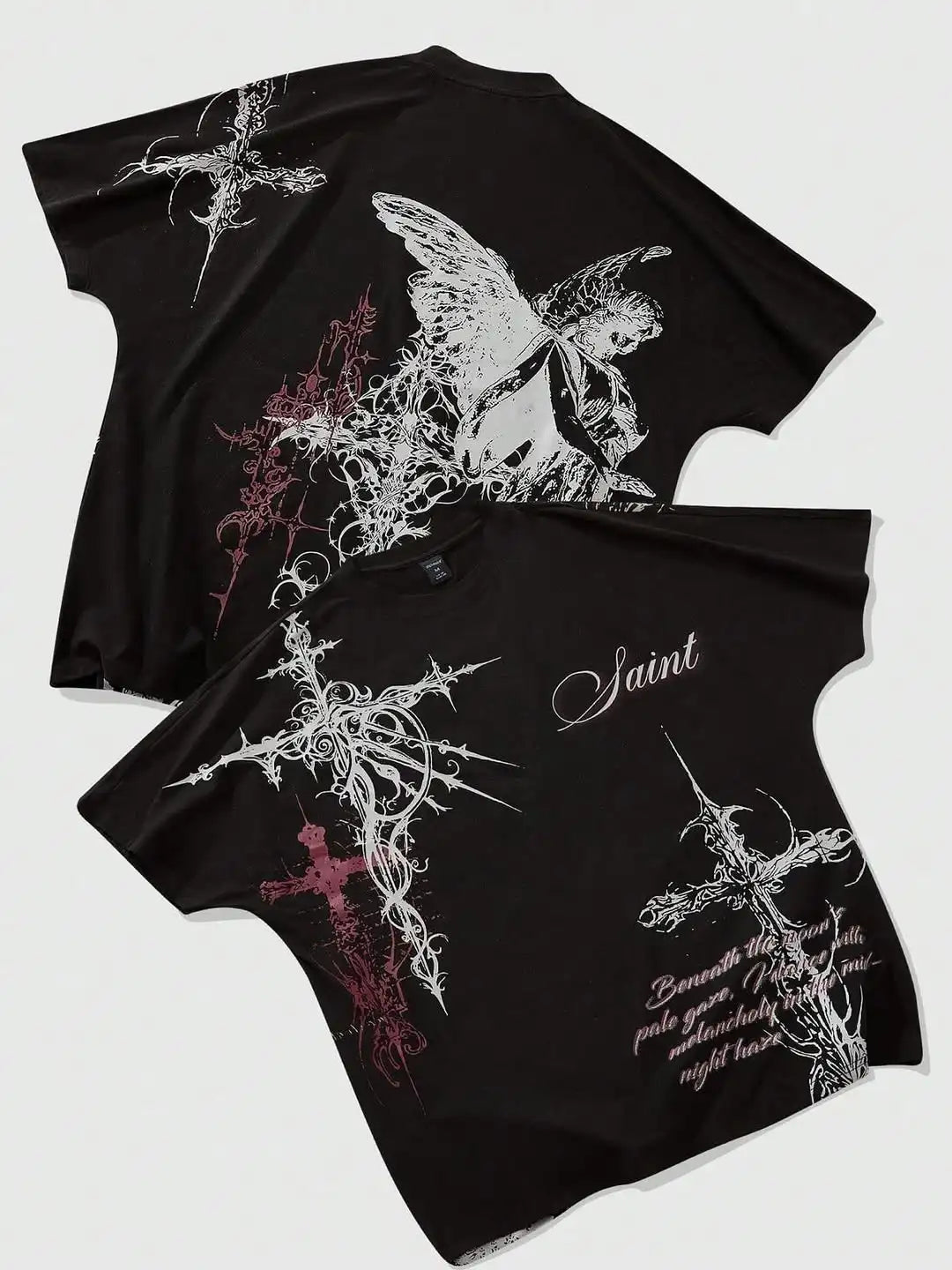 Y2K Popular Brands T shirt Fashion Round Neck Oversized shirt New Men Women Casual Gothic Clothing Short sleeve Tops Streetwear