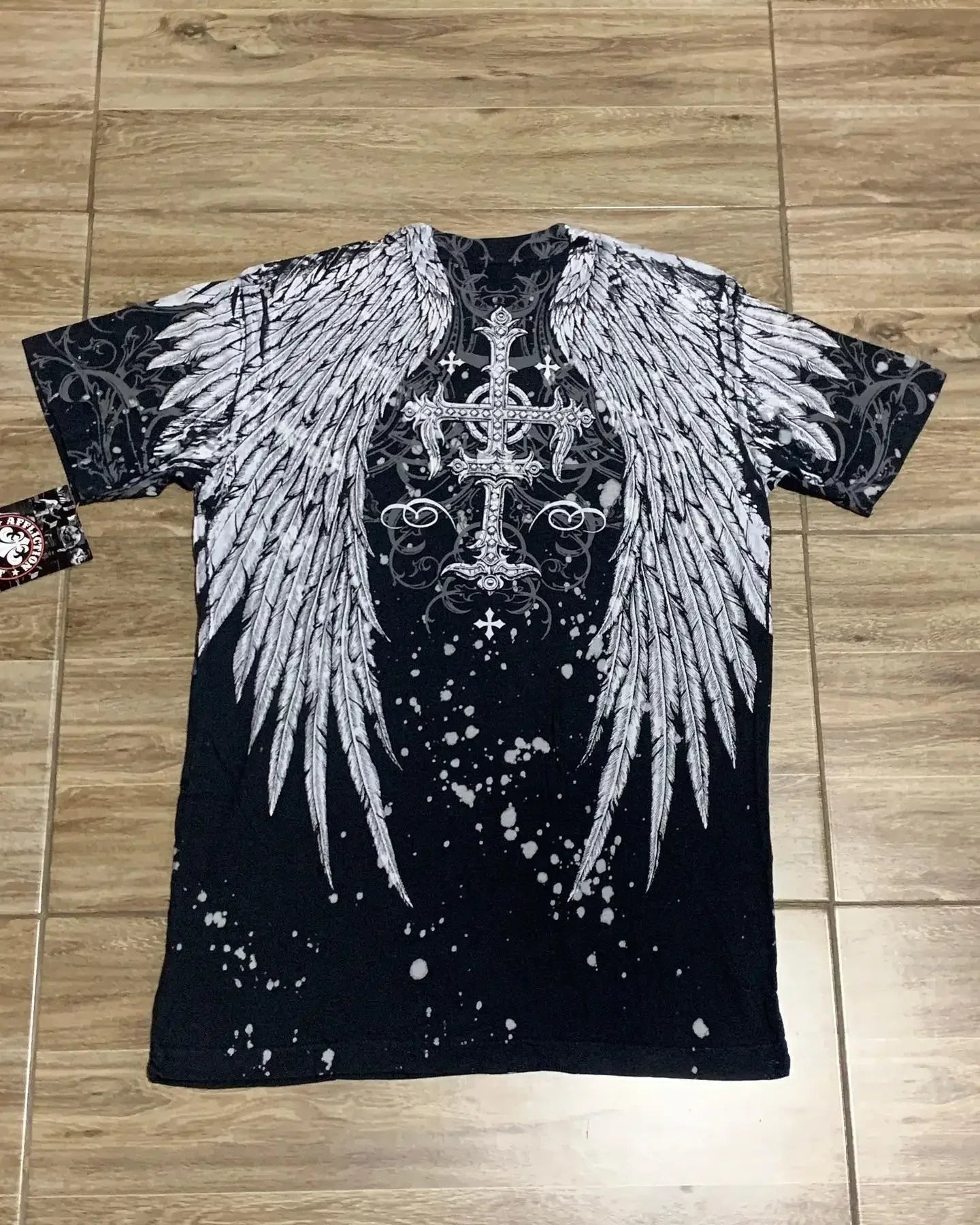 American retro cotton double-sided oversized