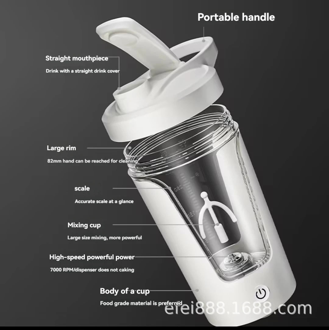 Electric Protein Shaker Bottle 350ml