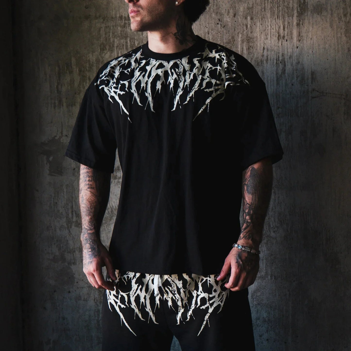 Obsidian fit oversized cotton