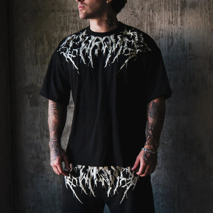 Obsidian fit oversized cotton