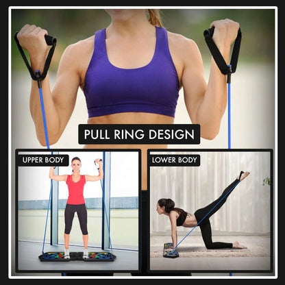 Household Multifunctional Push Up Training Board for Men's Chest and Abdominal Muscle Training Equipment Portable Push Up Board
